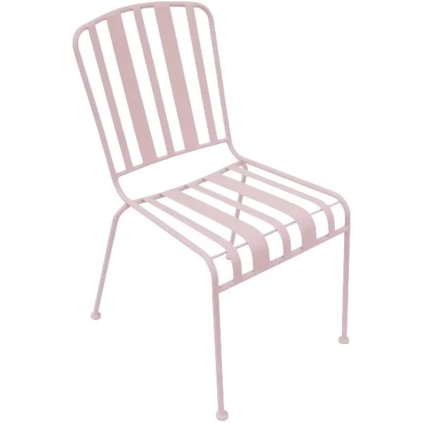 Leitmotiv Gartenstuhl Lines Faded Pink