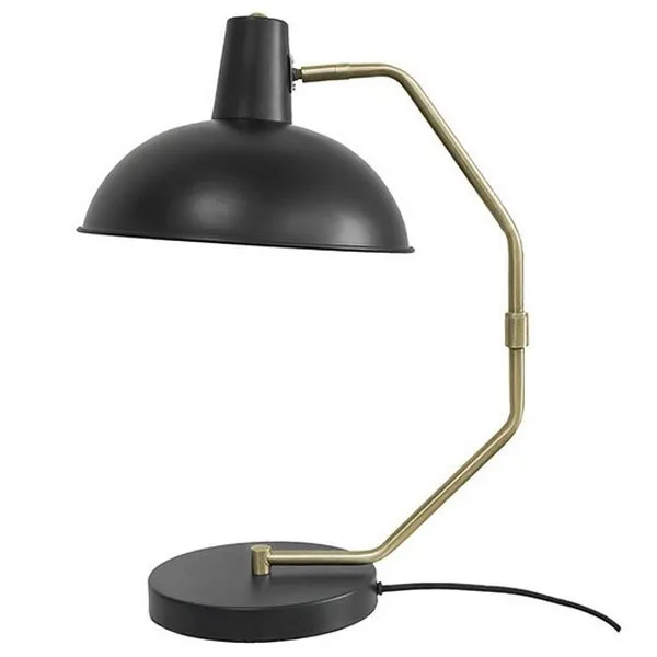 Leitmotiv Tischleuchte Grand Mattschwarz