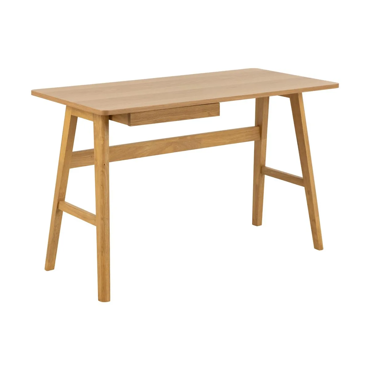 Liadomo Abilene Schreibtisch mit Schublade in Eiche Furnier