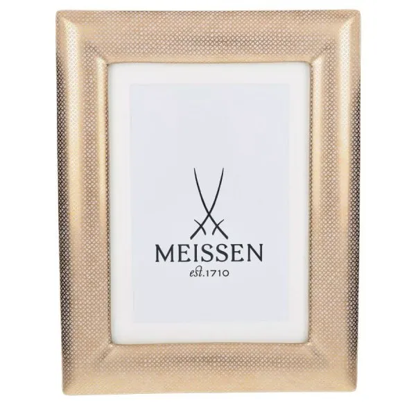Meissen Bilderrahmen Cosmopolitan Mesh Gold (18x23cm)
