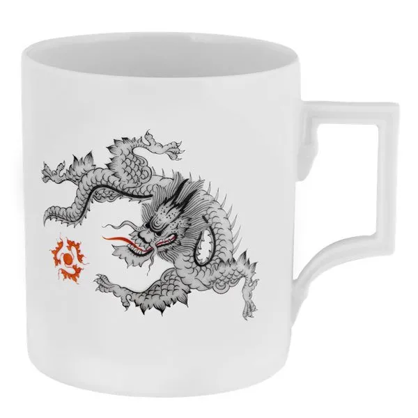 Meissen Henkelbecher Berlin Ming Drache