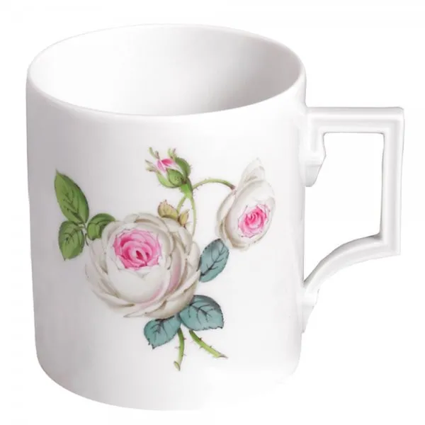 Meissen Henkelbecher Berlin Weiße Rose