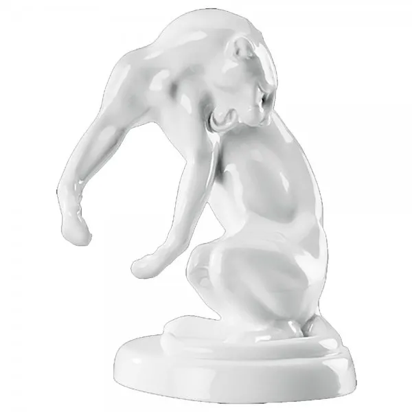 Meissen Porzellanfigur Panther Weiß (17cm)