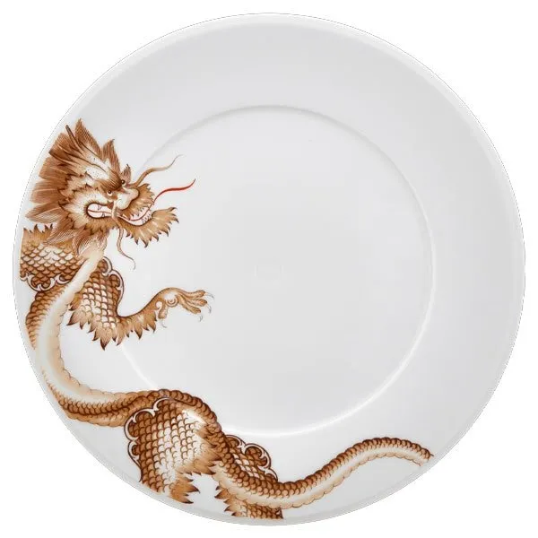 Meissen Speiseteller Ming Dragon Sepia Vitruv (29cm)
