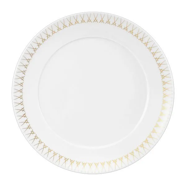 Meissen Speiseteller Swords Luxury Gold Schwerterkante (29cm)