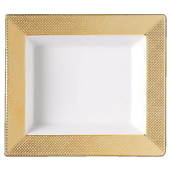 Meissen Vide-Poche Ablageschale Mesh Gold (12,3x10cm)