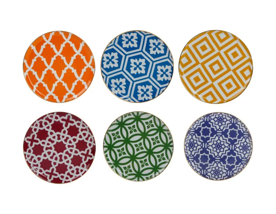 Porland MOROCCO Kuchenteller 20cm MixSet