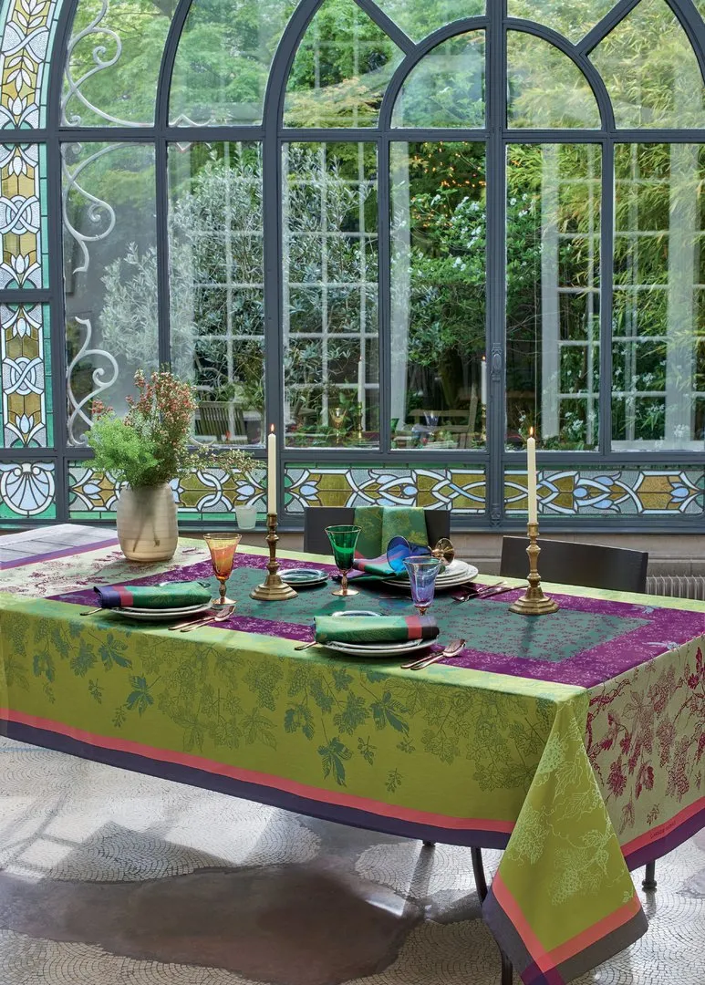 Garnier Thiebaut Tischdecke PLAISIRS D AUTOMNE MUSCAT