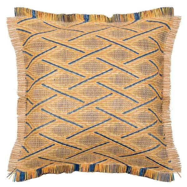 Pad Kissenhülle Tulum Gelb Blau (50x50cm)