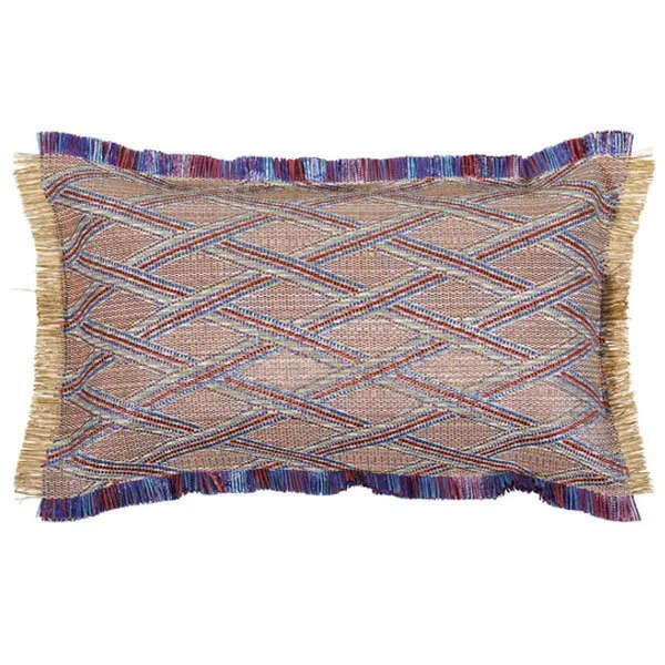 Pad Kissenhülle Tulum Rot Aqua (30x50cm)