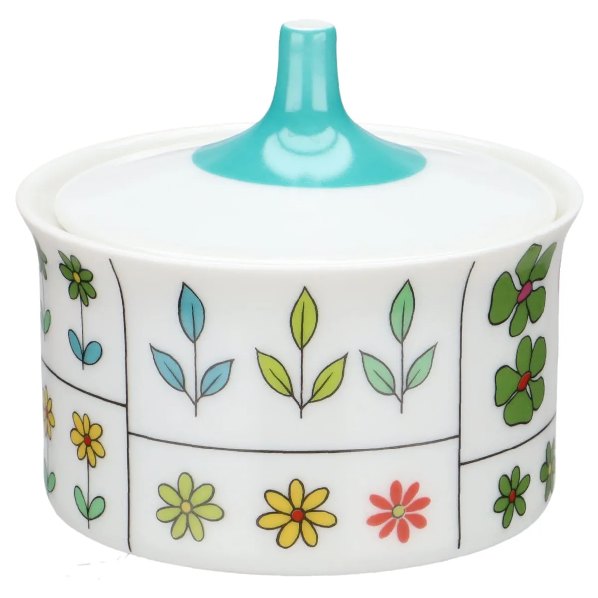 Zuckerdose - Rosenthal Berlin Berliner Frühling