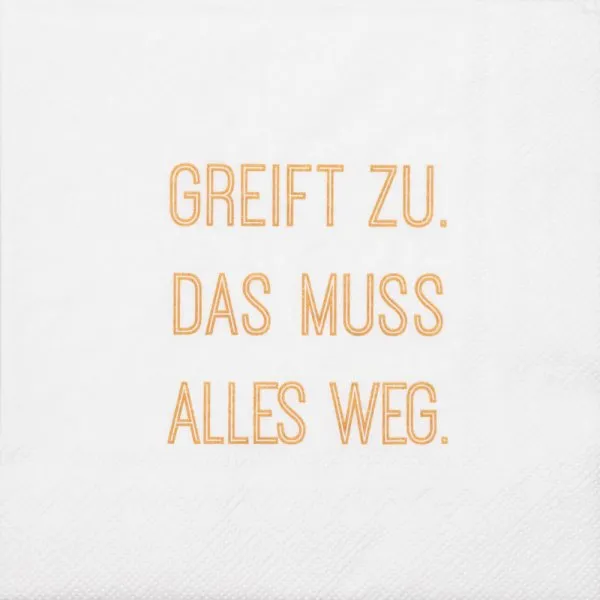 Räder Design Serviette Greift Zu (20-teilig)