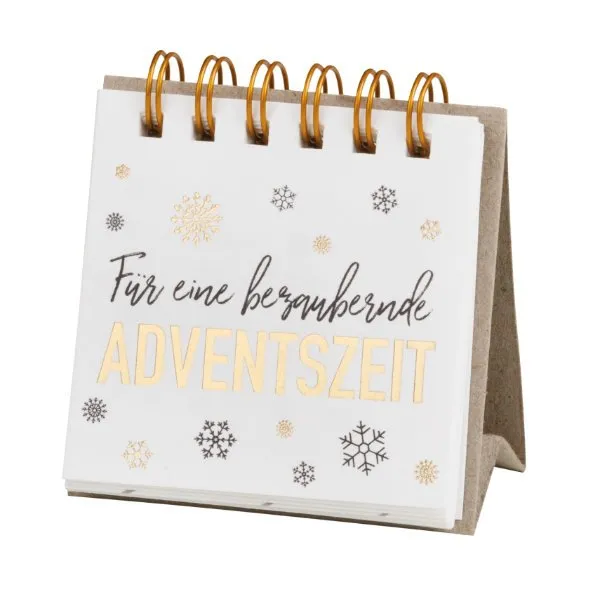 Räder Design Tischaufsteller Giving Kleine Adventsbotschaften