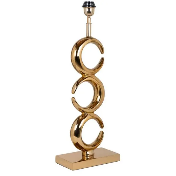 Richmond Interiors Tischlampe Moon Gold