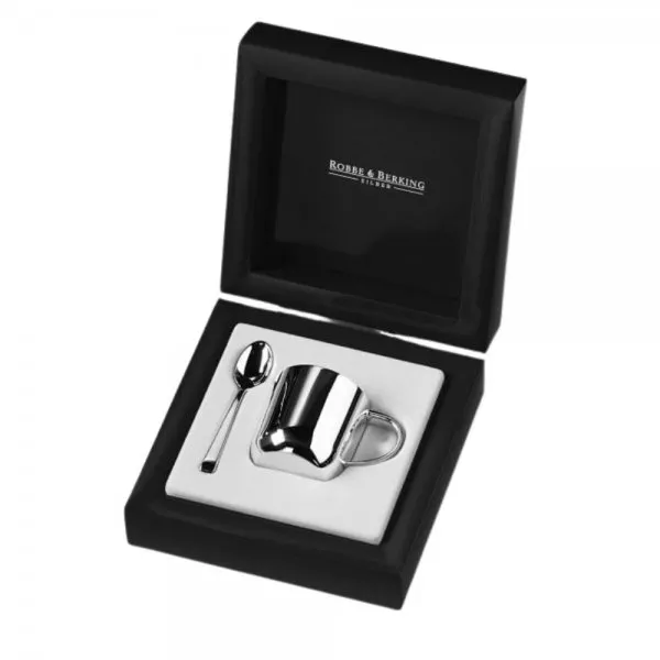 Robbe & Berking Kinderbecher mit Löffelchen Alta 150 (3-tlg.)