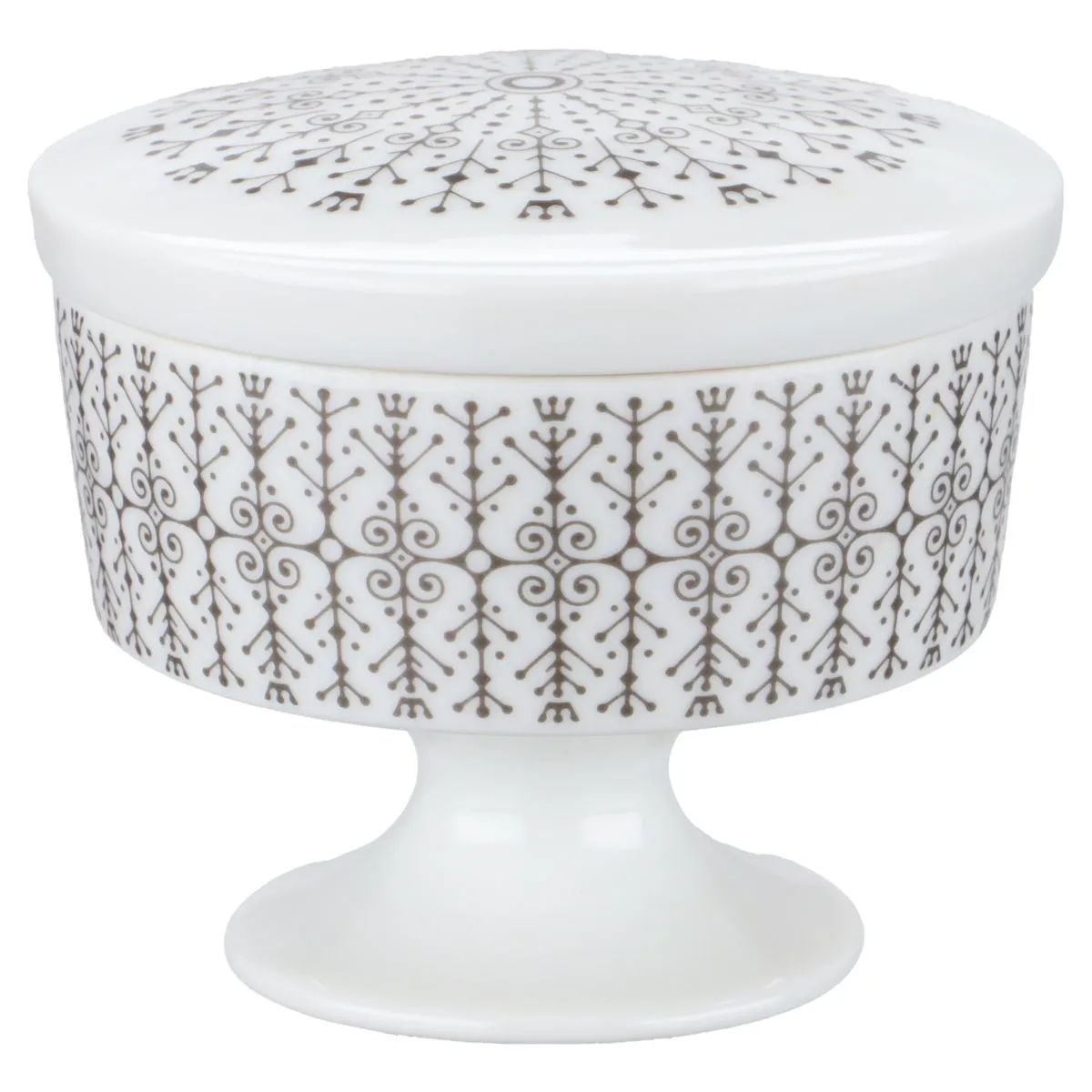 Zuckerdose klein - Rosenthal Composition Secunda grau