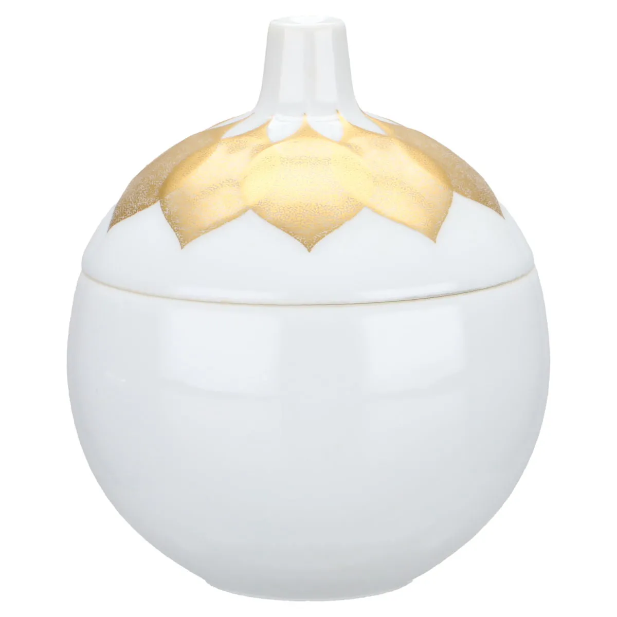 Zuckerdose - Rosenthal Lotus Goldblatt