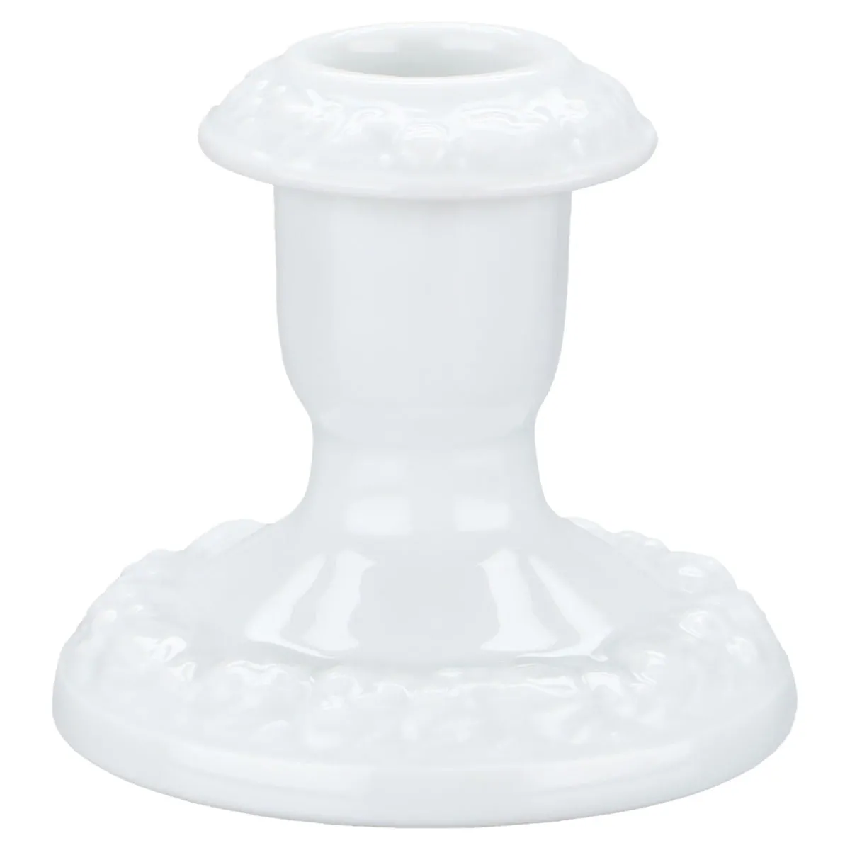 Kerzenleuchter klein - Rosenthal Maria weiß - I.Wahl