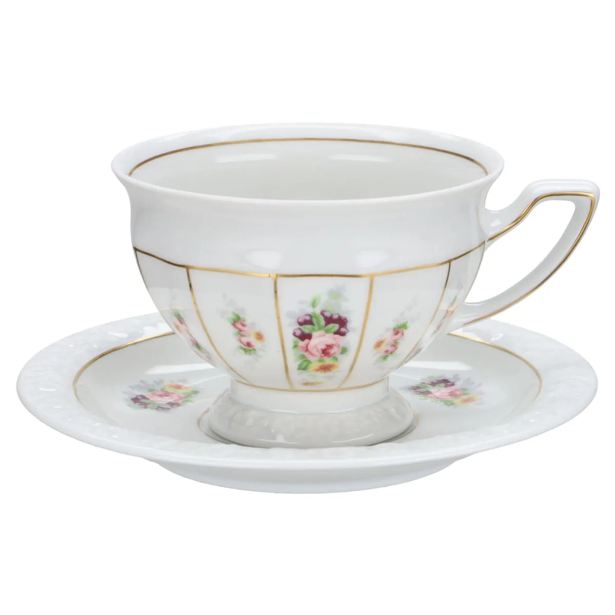 Kaffeetasse mit Untere - geschlossener Fuß - Rosenthal Maria Poesie