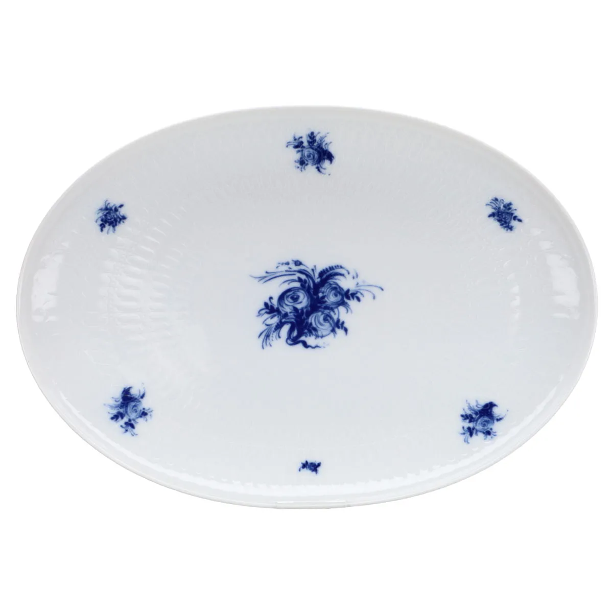 Fleischplatte mittelgroß - Rosenthal Romanze in Blau