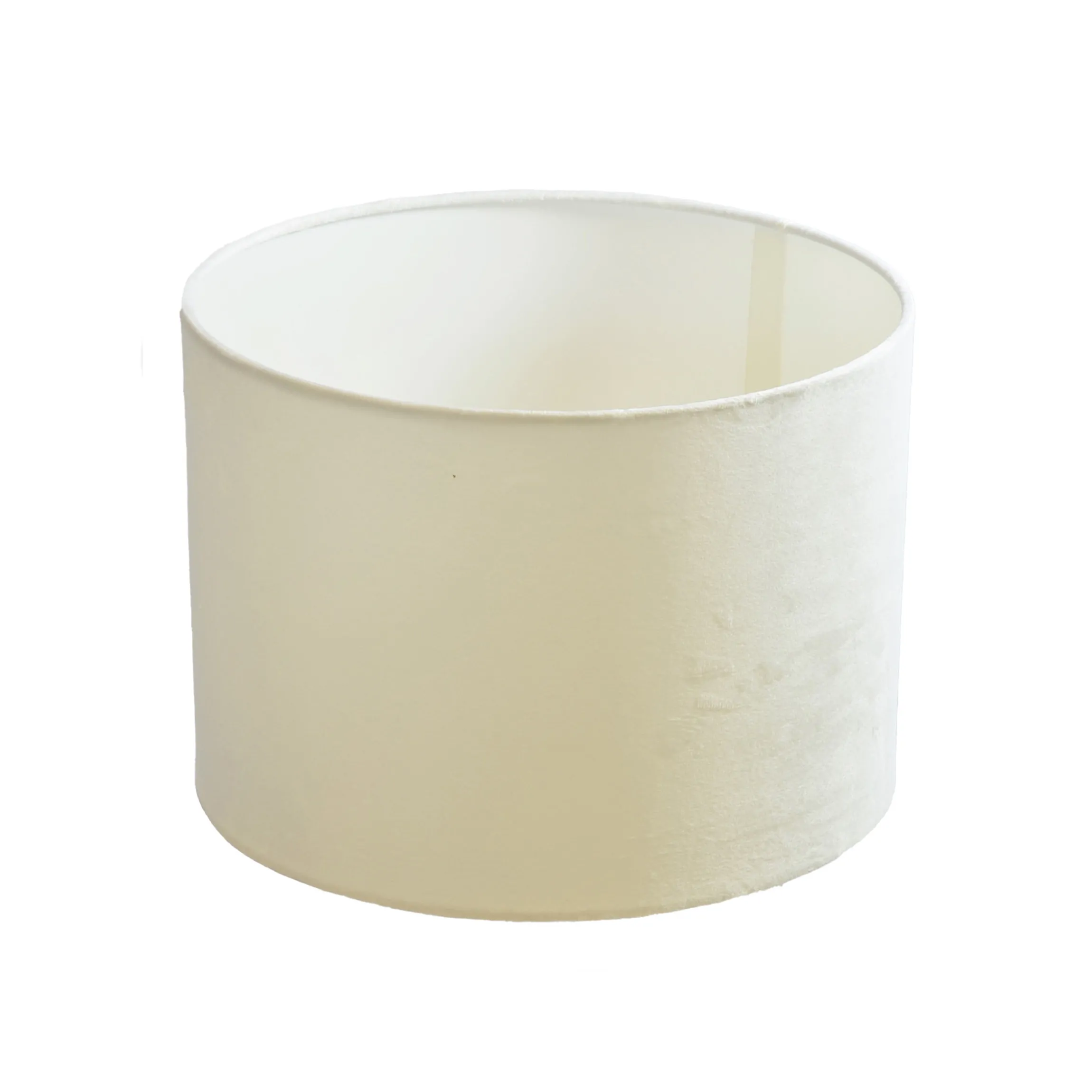 Lampenschirm Ø 20 x 15 cm weiß Zylinderförmig