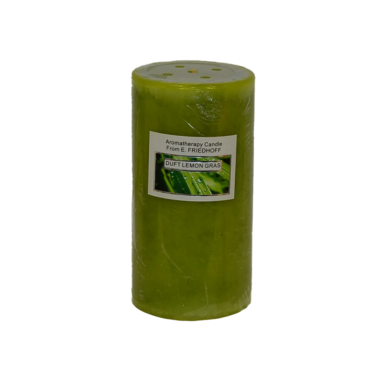 Duftkerze Stumpenkerze Lemon Gras 14 cm