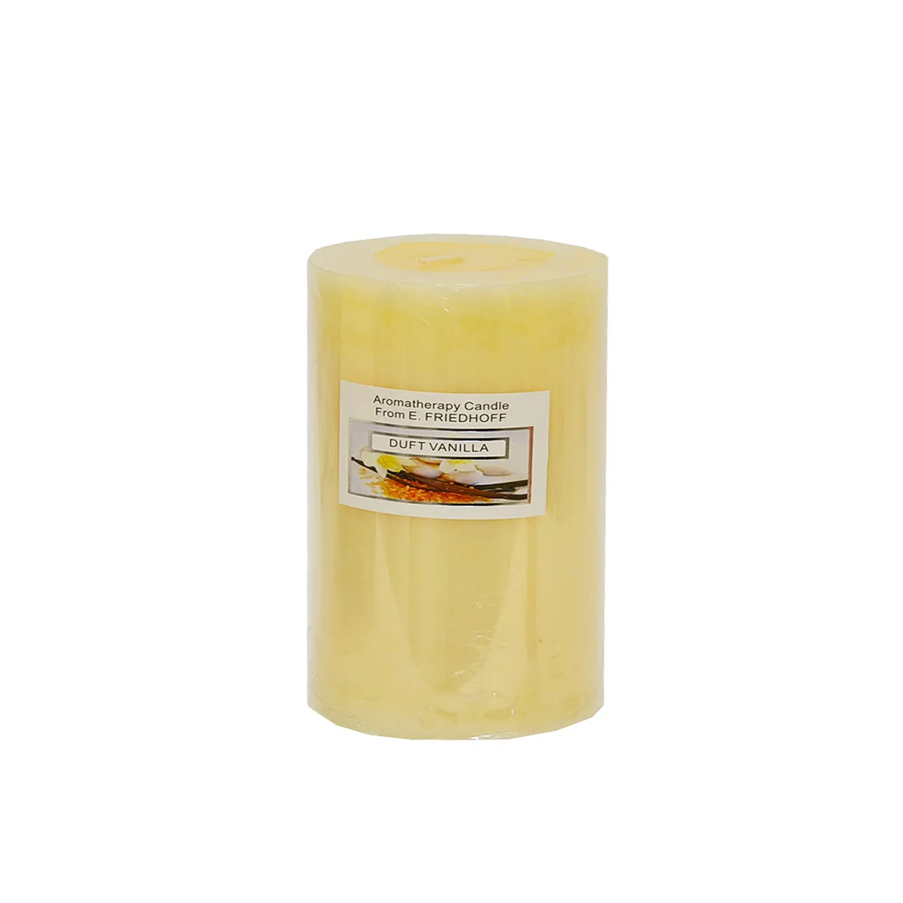 Stumpen-Duftkerze | Vanille | H 72 x Ø 73 mm