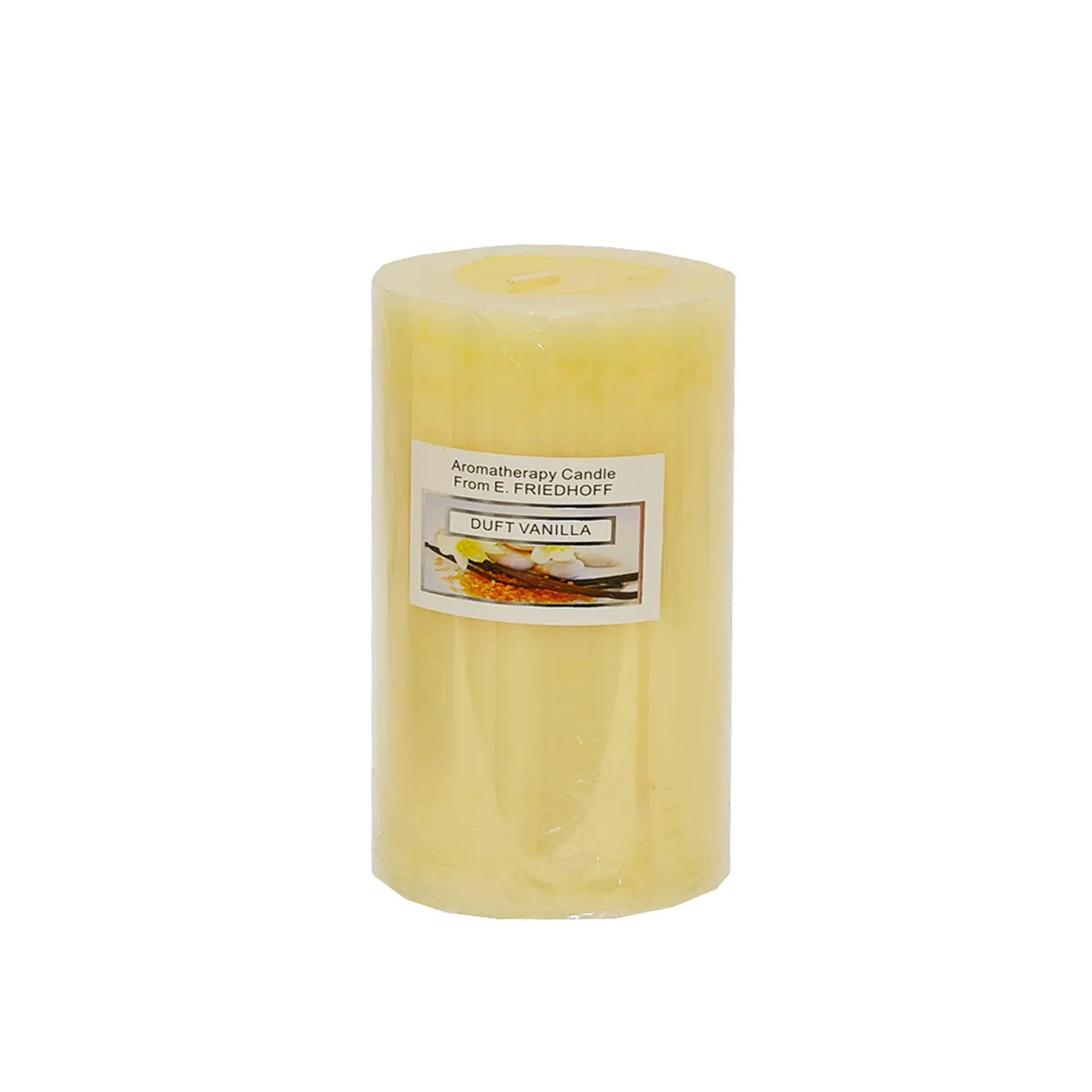 Duftkerze Stumpenkerze Vanille 9,5 cm