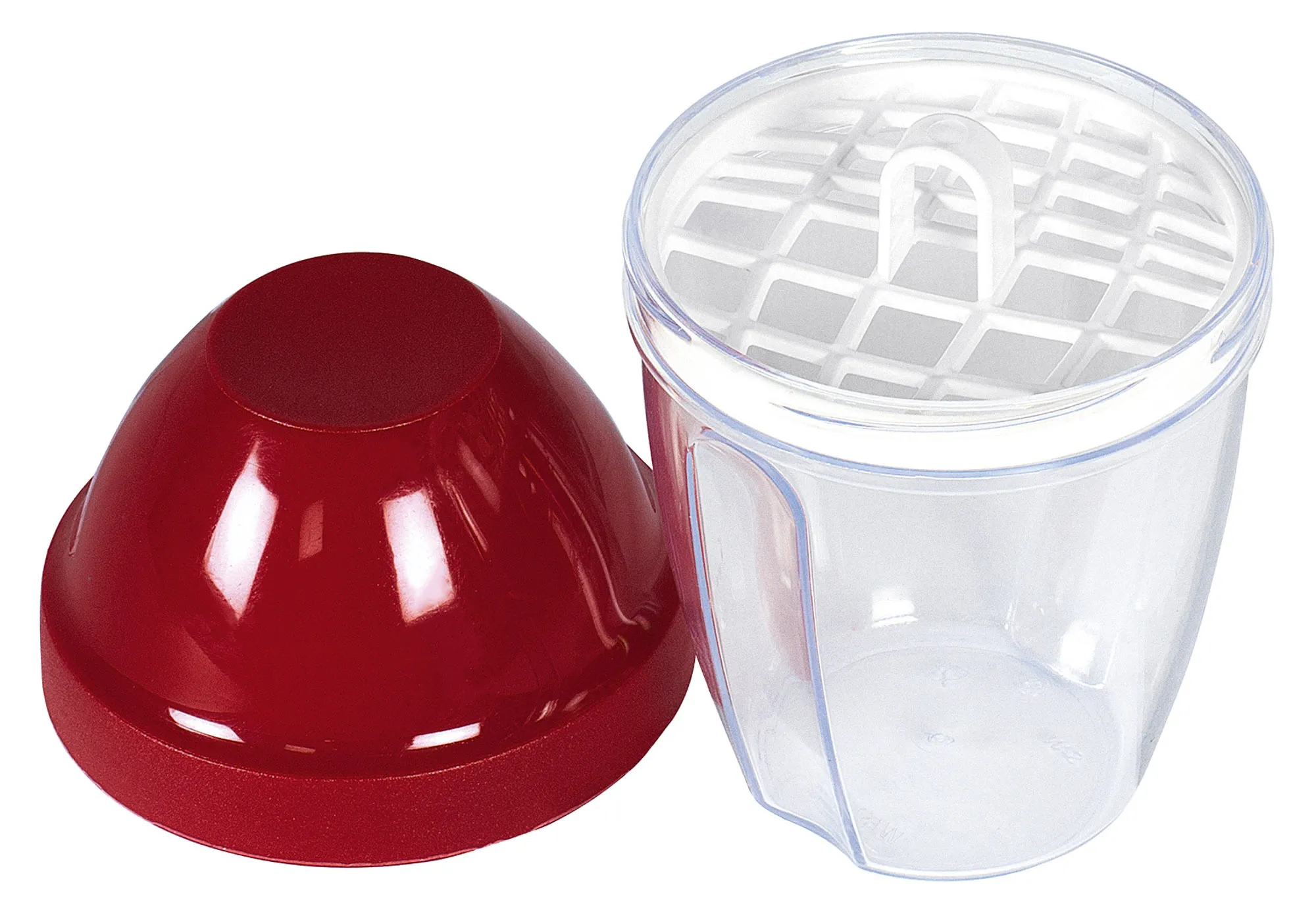 Westmark 30892270 Schüttelbecher 0,25 l mit herausnehmbarer Mixscheibe