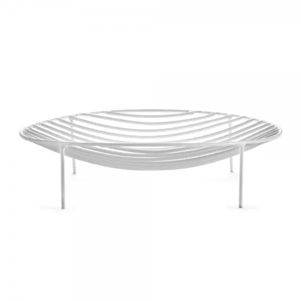 SERAX Aufbewahrungskorb Nana Metall Weiß (7,5cm)