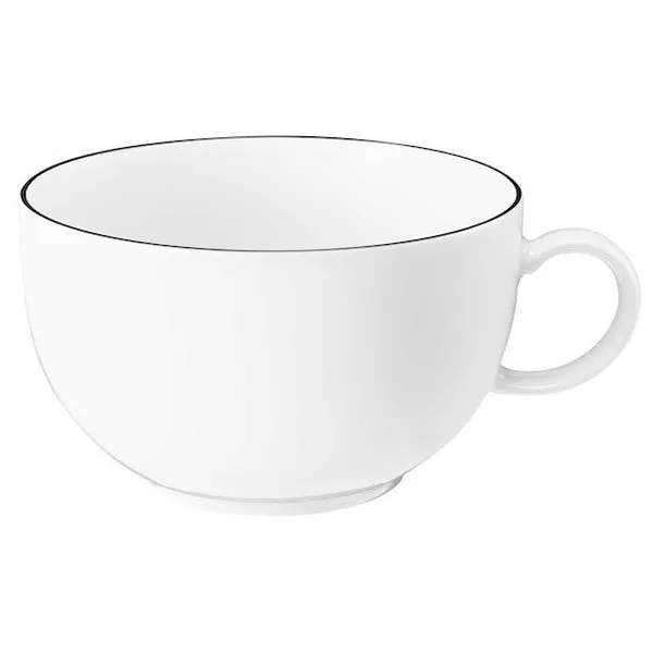 Seltmann Weiden Milchkaffeetasse Lido Black Line (350ml)