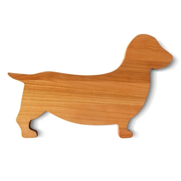 Side by Side Servierbrett Dackel