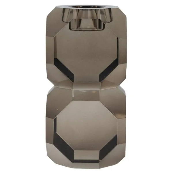 Specktrum Teelichthalter Sky Stacked Light Smoke