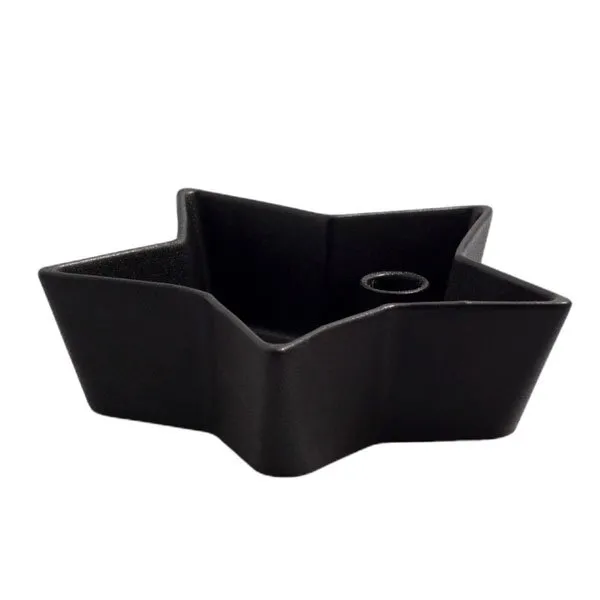Storefactory Kerzenleuchter Lidatorp Stjärna Schwarz lackiert (21cm)