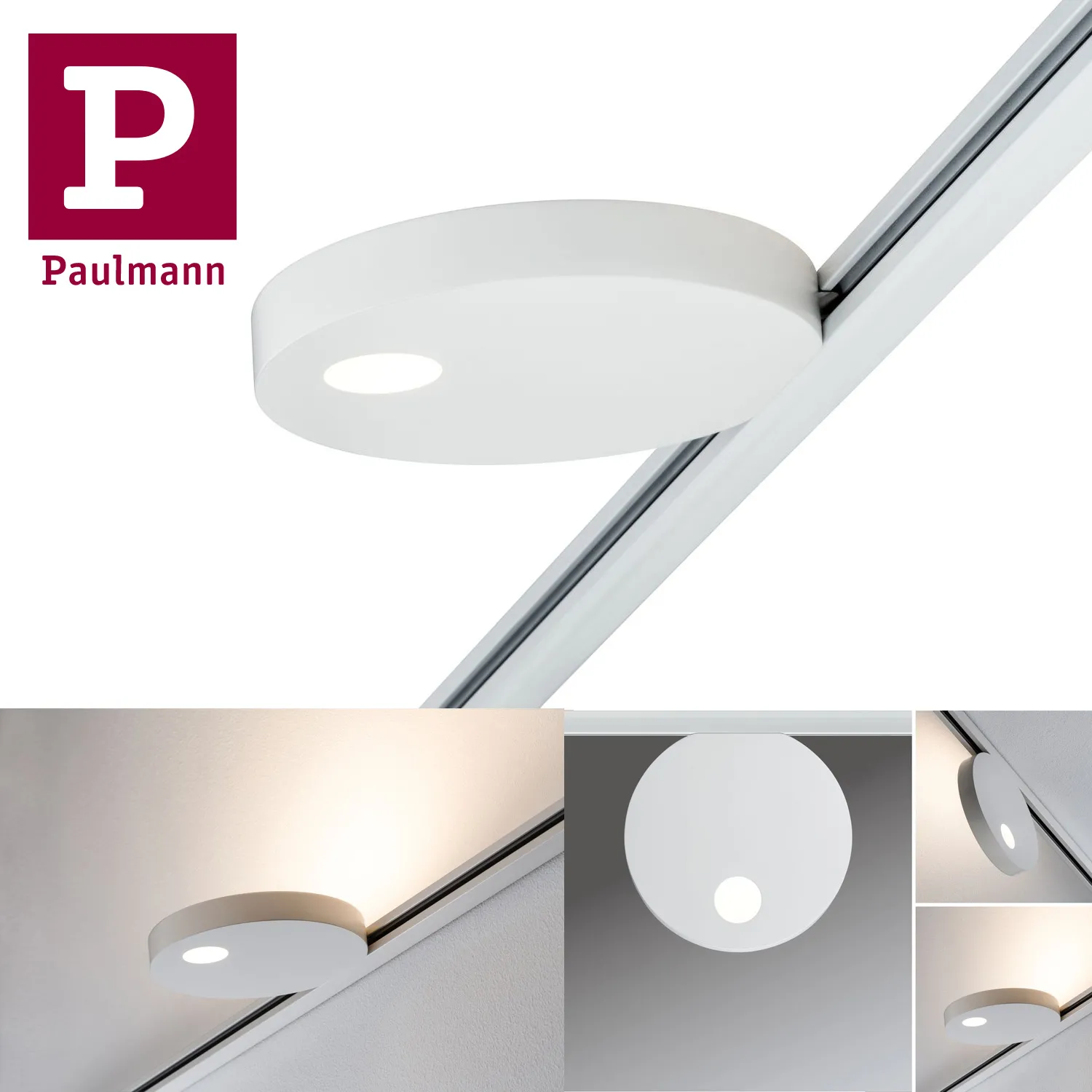 Paulmann URail Spot Uplight Salto 16W Weiß 230V Metall