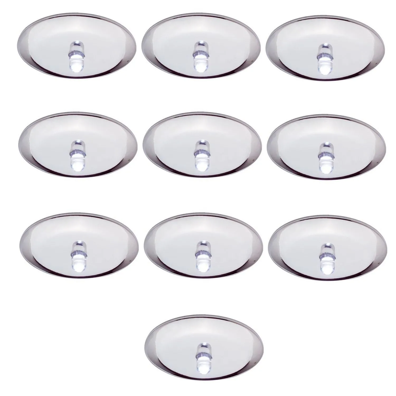 Auslauf Star EBL Set Sternenhimmel LED 10x0,25W 15VA 230/12V 40mm Chrom/Metall