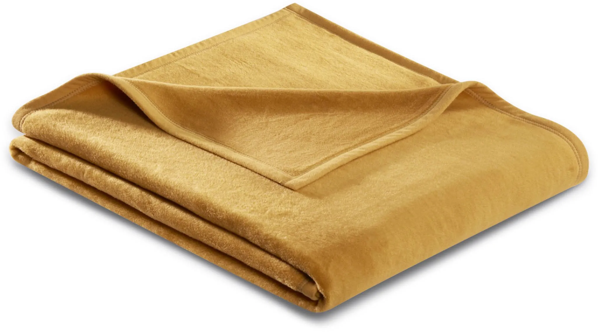 Biederlack Sofadecke Gelb ca. 150 x 220 cm