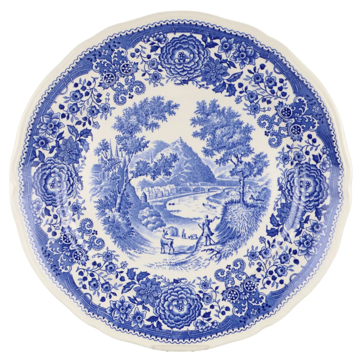 Speiseteller - neues Modell - Villeroy & Boch Burgenland blau