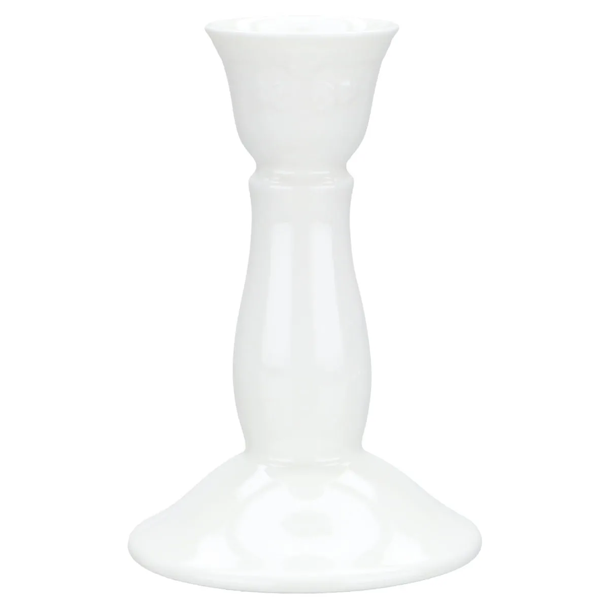 Kerzenleuchter - Villeroy & Boch Fiori weiß weiss