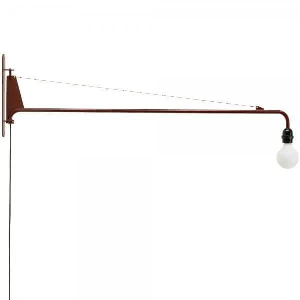 Vitra Wandleuchte Petite Potence Japanese Red