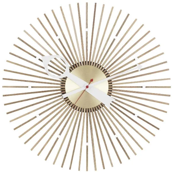 Vitra Wanduhr Popsicle Clock Nussbaum