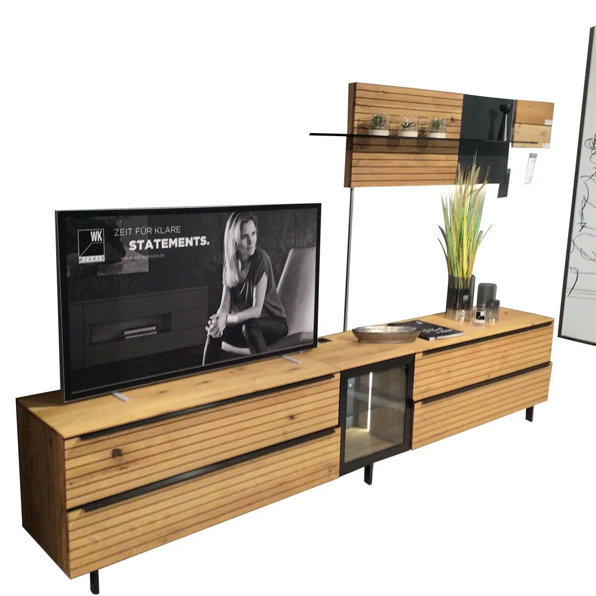 WK Wohnen WK490 Baristo V18003 Wohnwand - Abverkauf Stockach