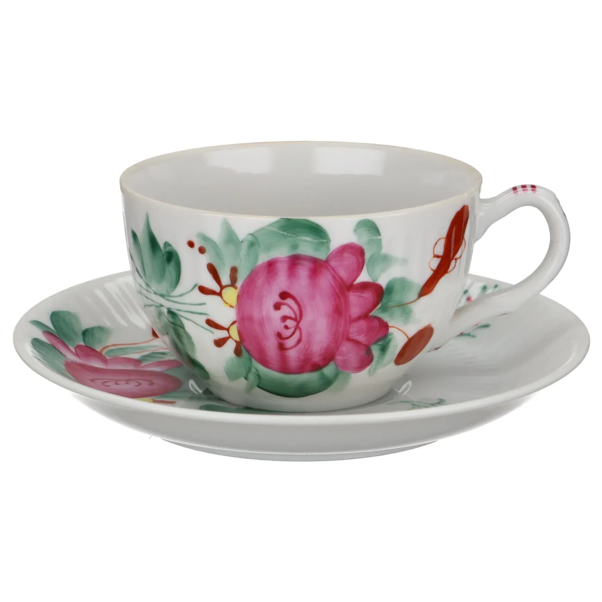 Teetasse mit Untere klein - Warnecke Ostfriesland handgemalt