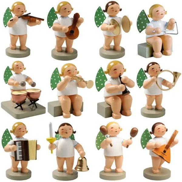 Wendt & Kühn Grünhainicher Engelmusikanten 650/Satz6 2020 (12-teilig)