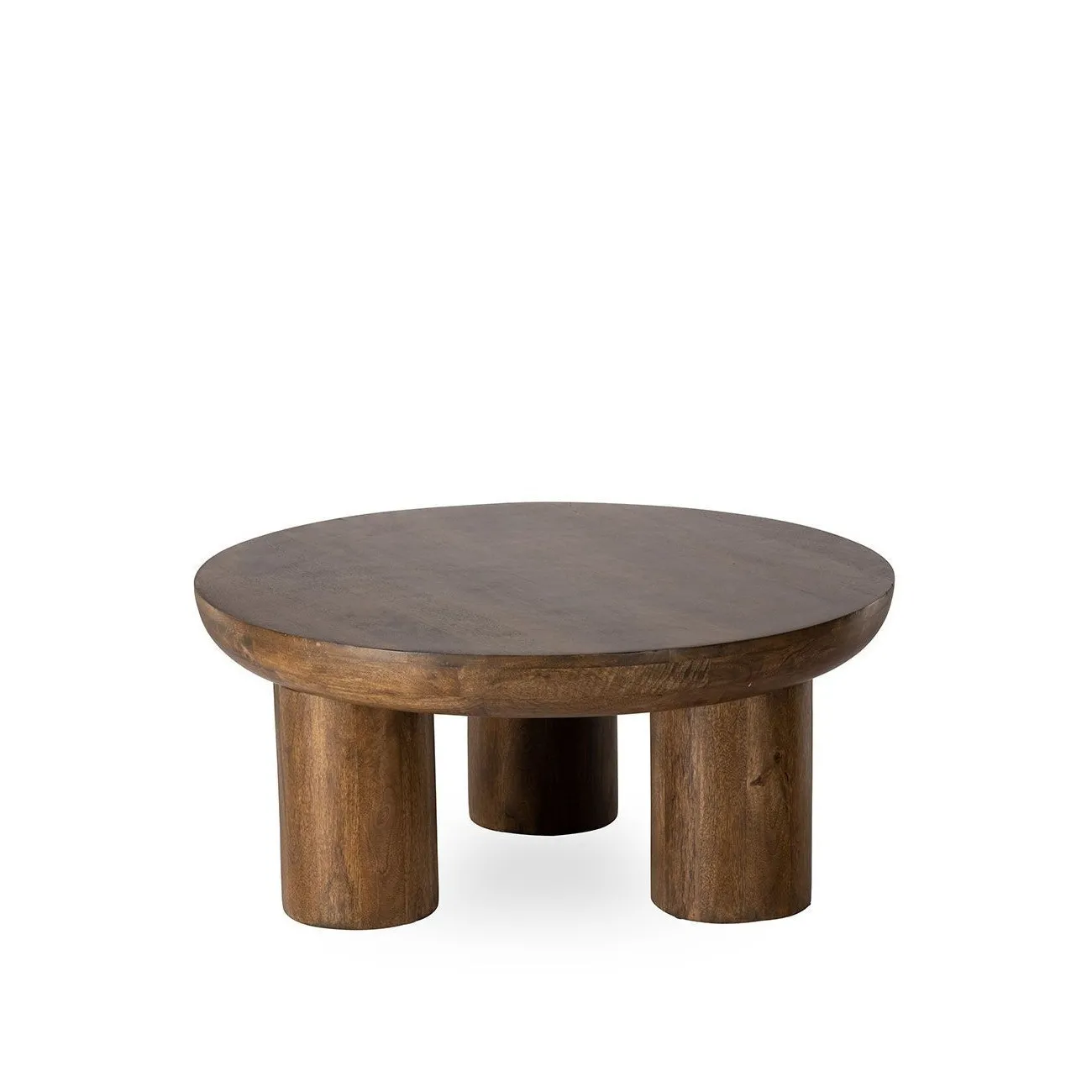 ALYTUS - Runder Couchtisch aus Holz D 90