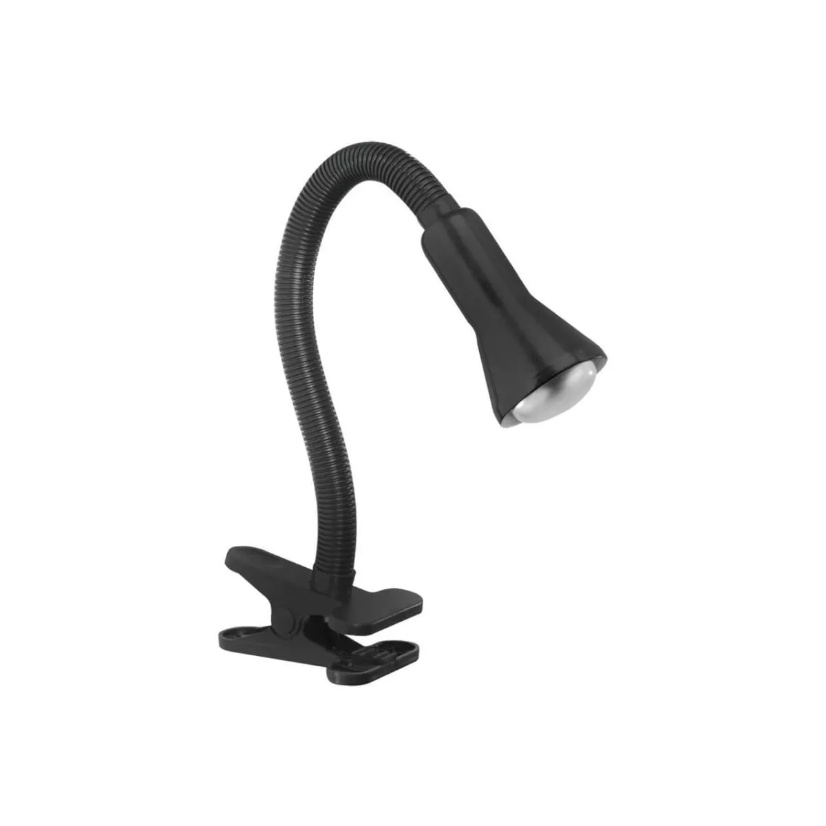 Anklemmleuchte Metallreflektor schwarz für 1x E14 TrioLeuchten