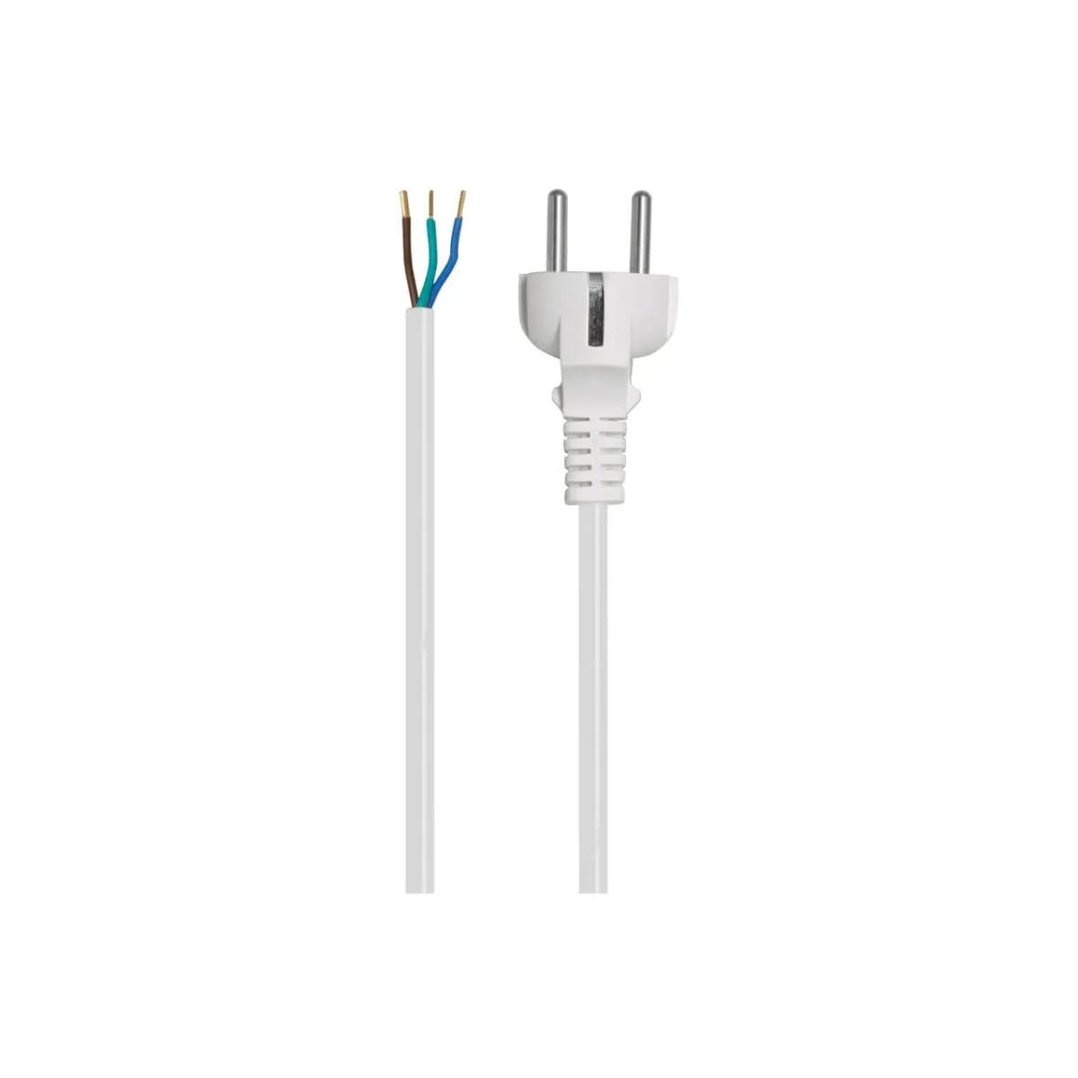 Anschlußzuleitung, H05 V V-F 3x1,5² L=2m mit Stecker