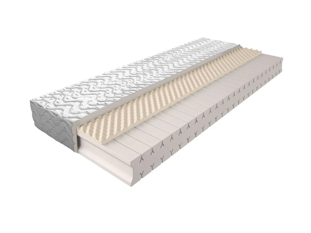 Matratze mit Schaumstoffkern 009 - Größe: 120 x 200 cm, Höhe: 17 cm
