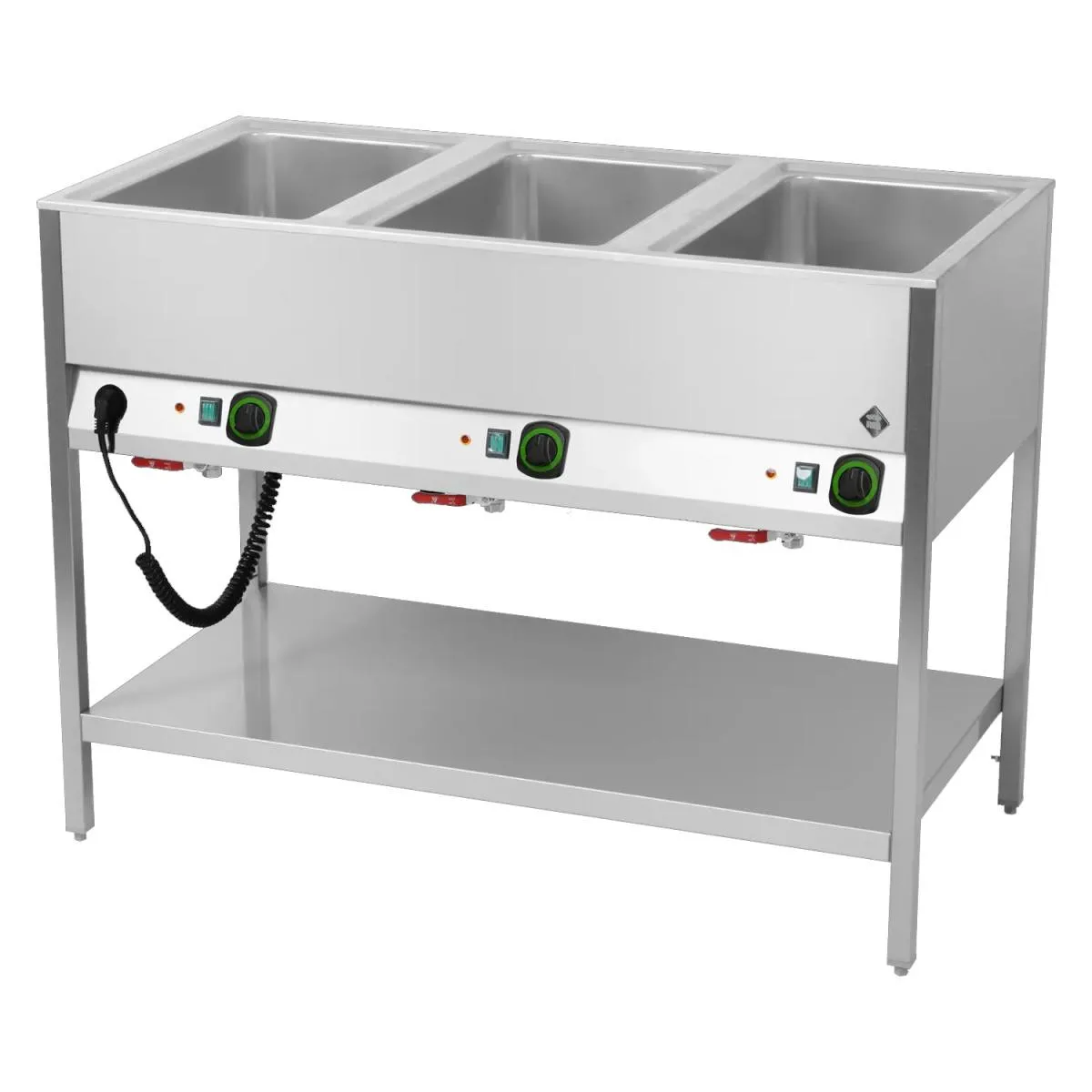Bain-Marie-Station 3 Becken 1/1 GN