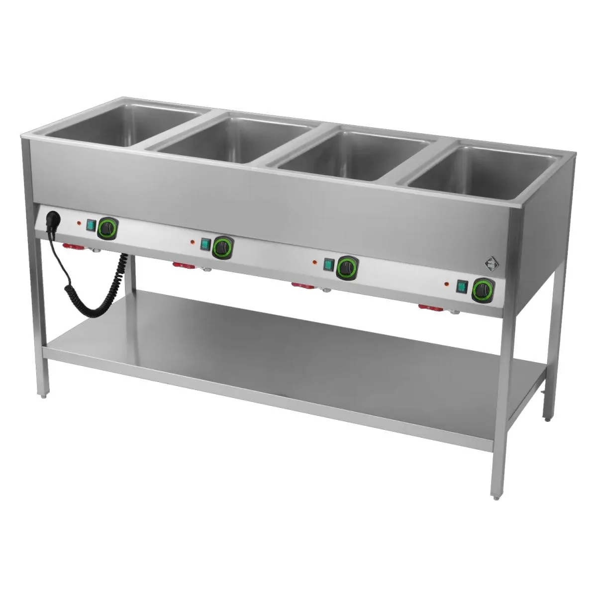Bain-Marie-Station 4 Becken 1/1 GN